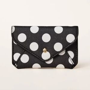 Kate Spade X Target Polka Dot Envelope Card Case Limited Edition NWT